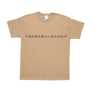 2 in a Million Gold Icon Short Sleeve T-Shirt