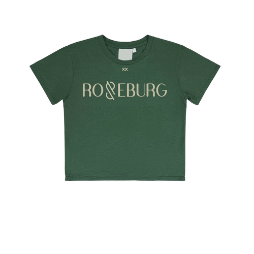 Original Green Roseburg Crop Top