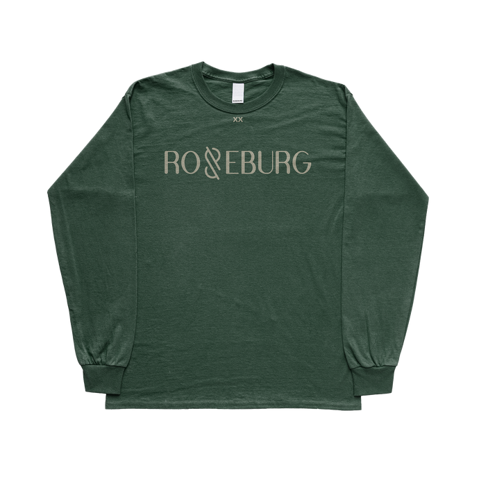 Original Green Roseburg Long Sleeve T-Shirt