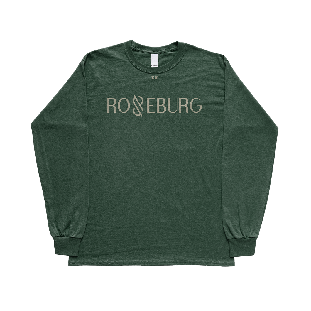 Original Green Roseburg Long Sleeve T-Shirt