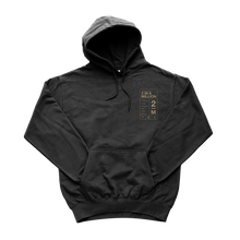 Load image into Gallery viewer, 2 in a Million Black Sticker Hoodie